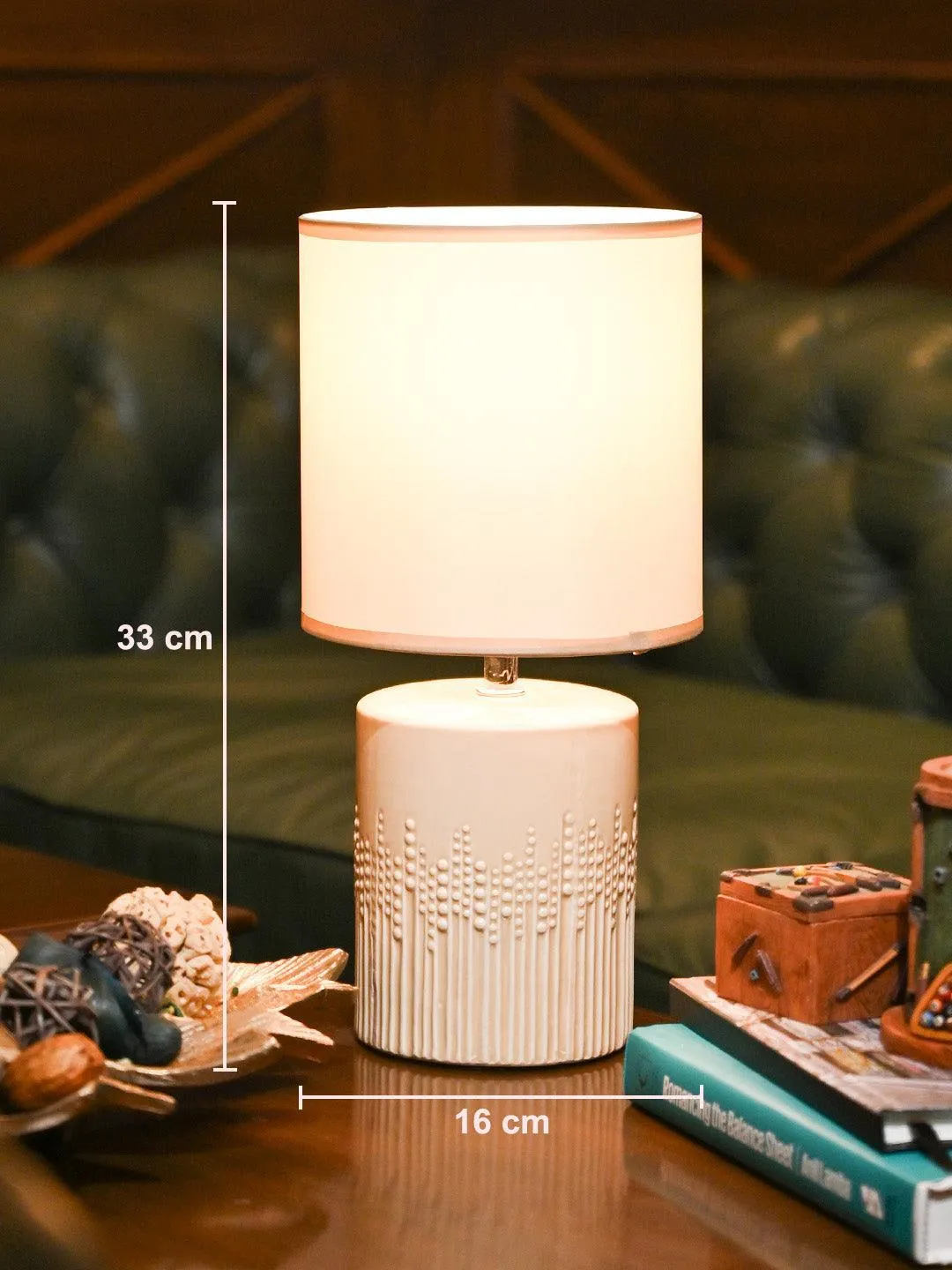 VON CASA Beige Table Lamp