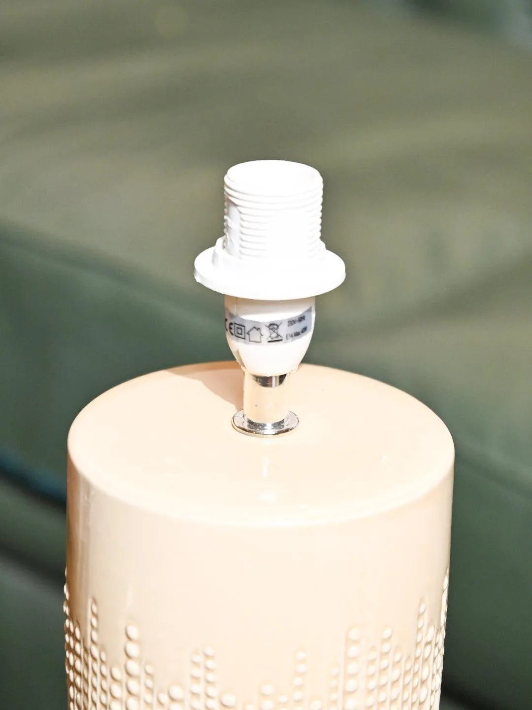 VON CASA Beige Table Lamp