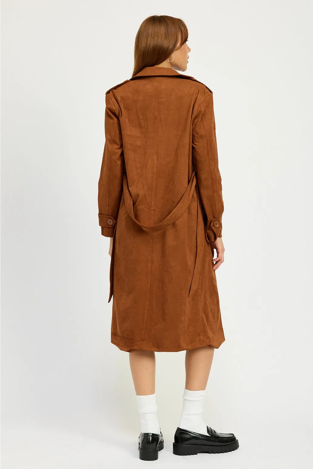 Winona Suede Trench