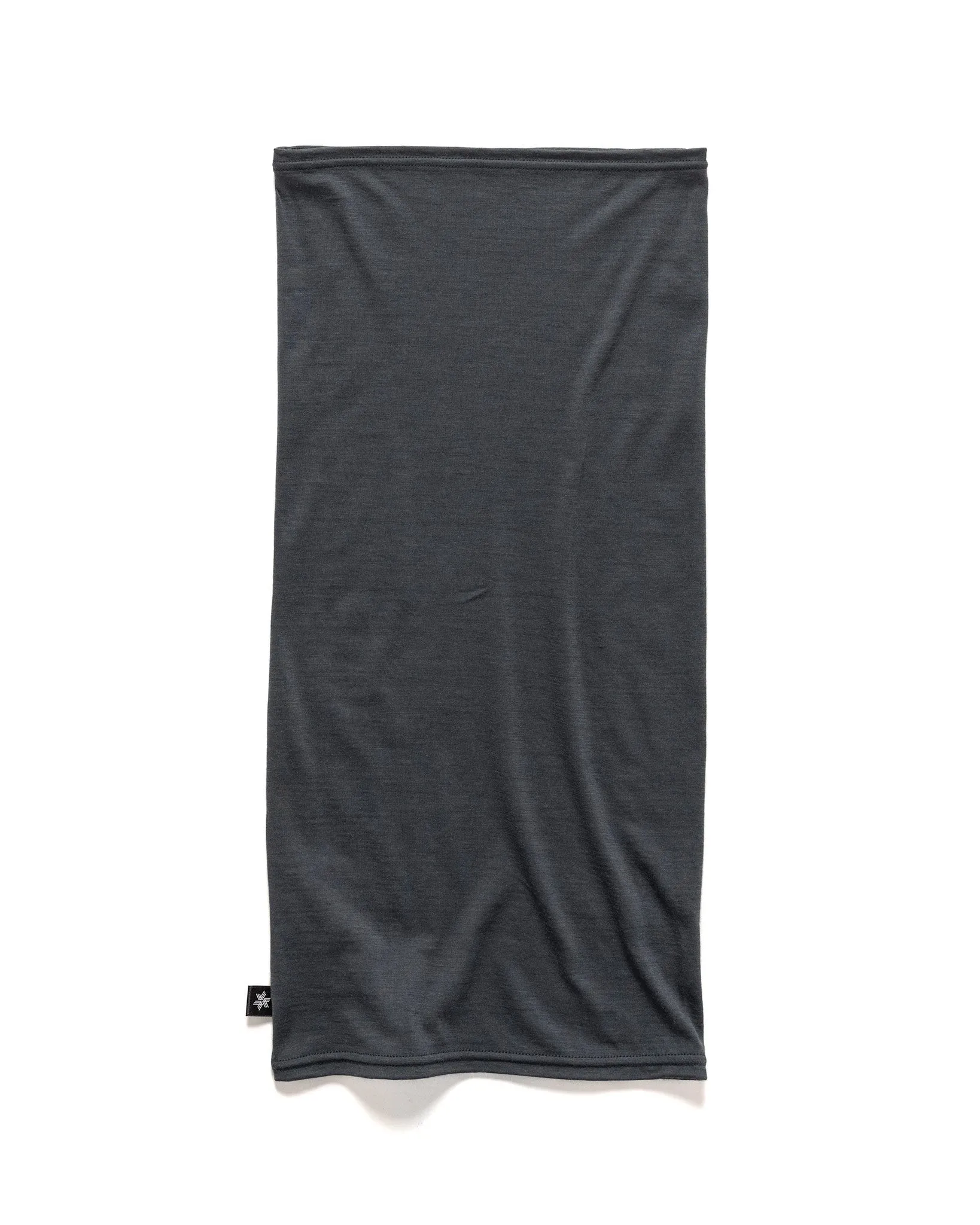 Wool Neck Gaiter Dark Charcoal