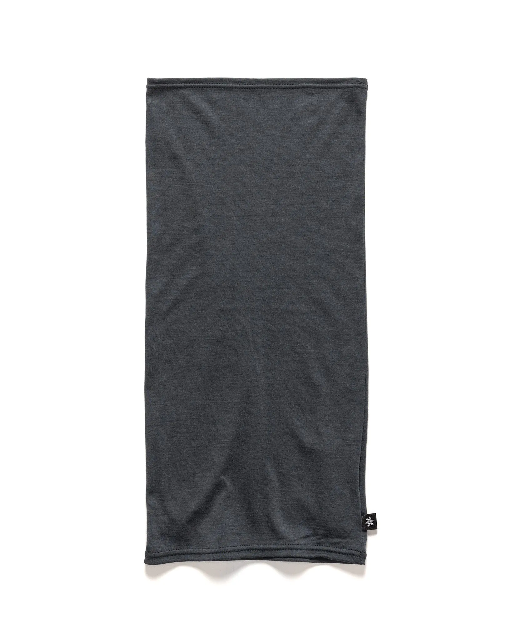 Wool Neck Gaiter Dark Charcoal